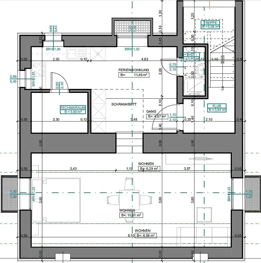 Apartment The Modern Cave Lodge Stuttgart
